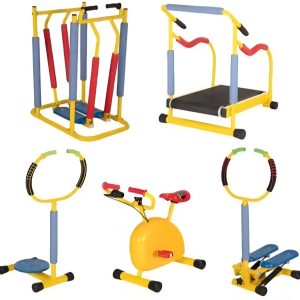 لوازم ورزشی کودکان ست 5 عددی شادلین - مجموعه کامل ورزشی