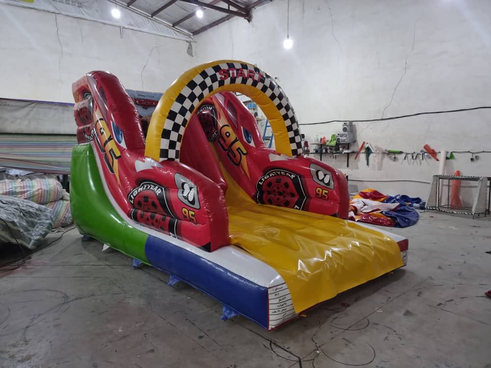 سرسره بادی مککوئین شادلین - ارتفاع ۲.۸ متر