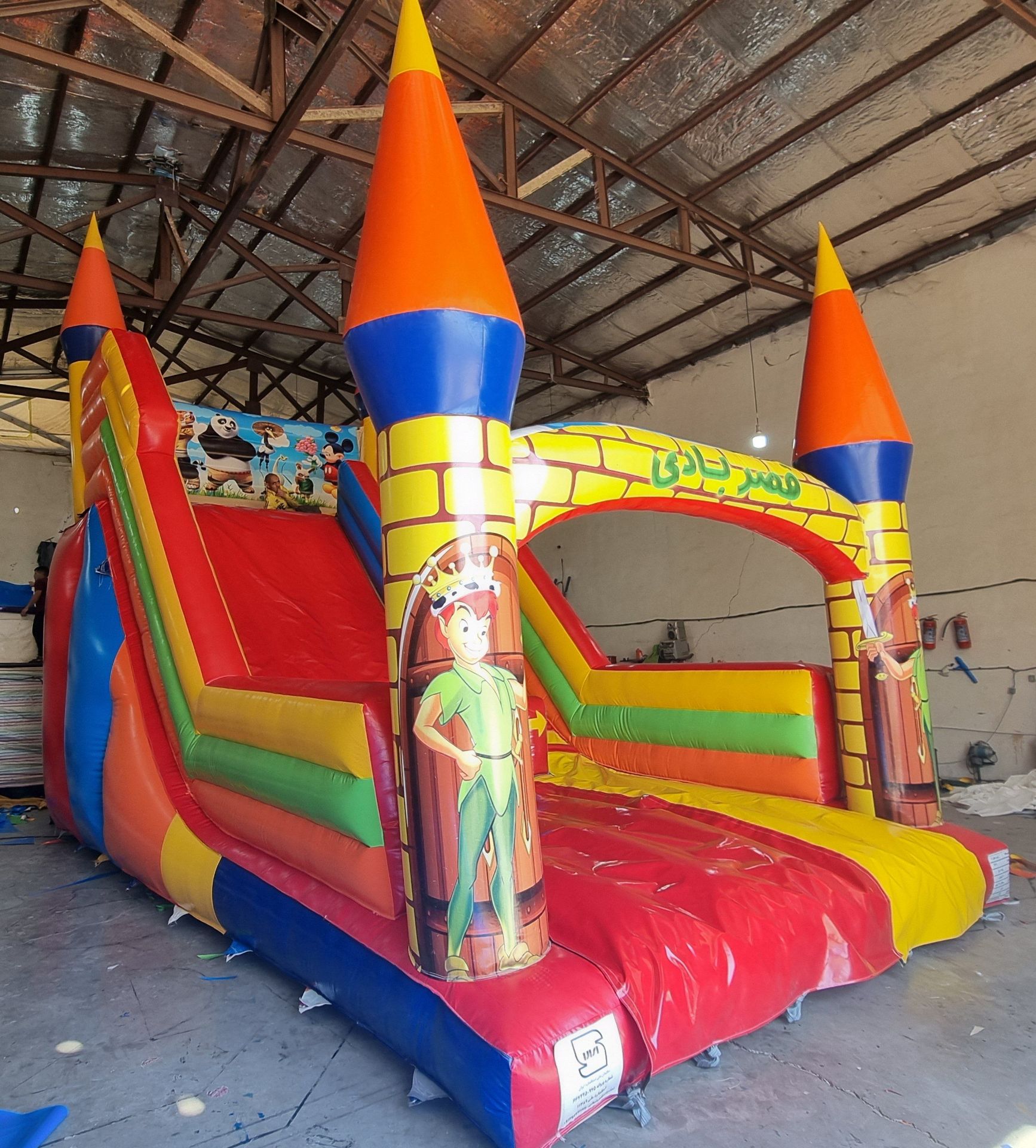 سرسره بادی ۶ متری برای شهربازی