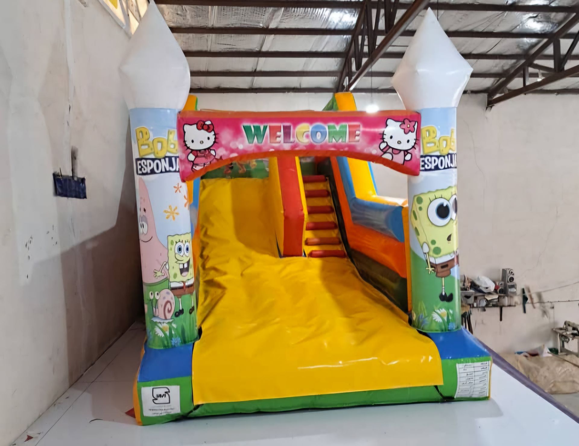 سرسره بادی با پارچه کرهای ۱۰۰%