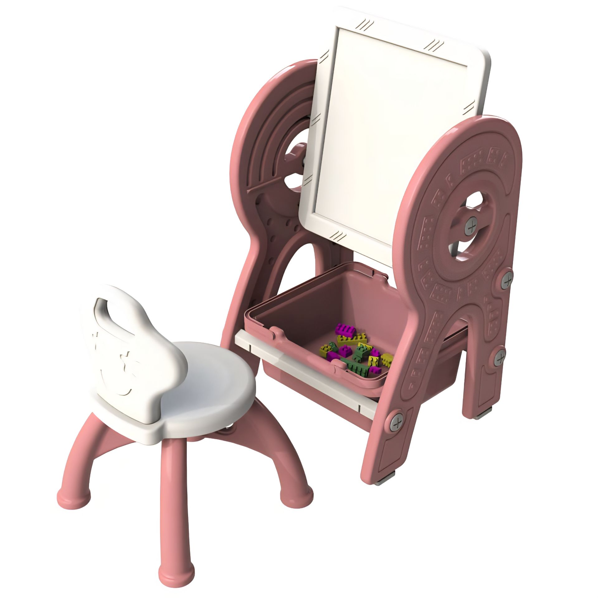 تخته وایت برد میز کودک شادلین - قابلیت نوشتن و رسم