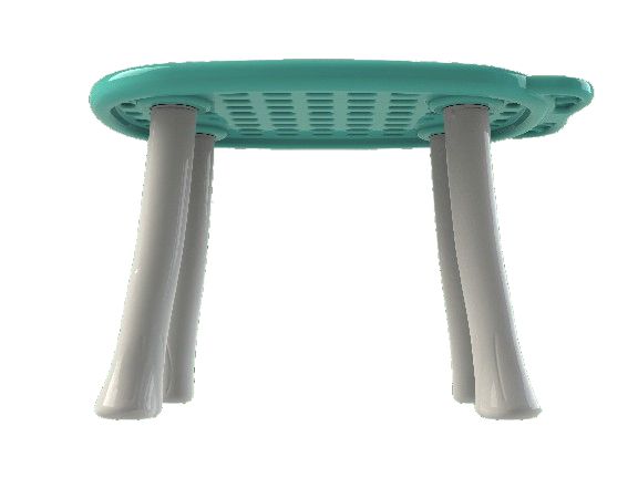 پایههای جداشونده میز هپی - حمل و نقل آسان