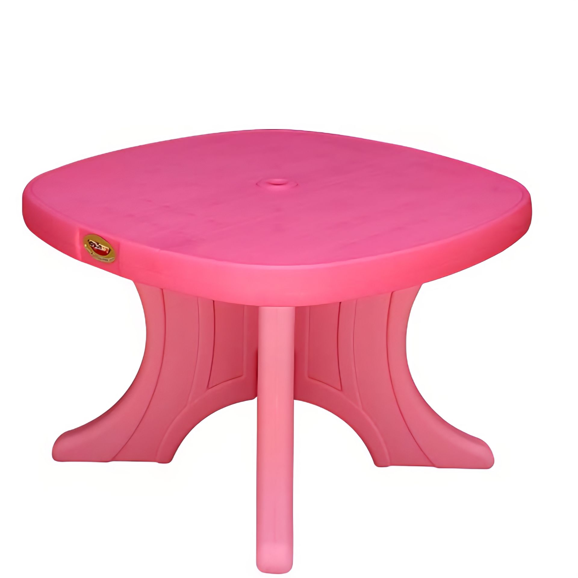 لبههای گرد میز وانیا - میز وانیا صورتی