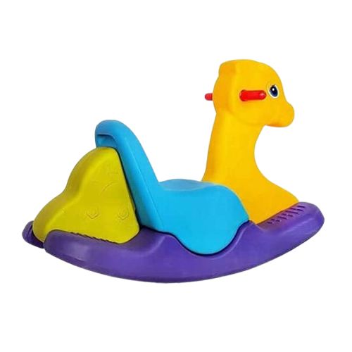 نمای نزدیک اسباببازی تعادلی زرافه - طراحی ایمن و رنگهای شاد