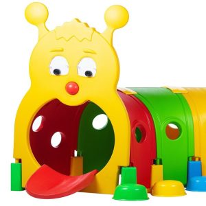 تونل بازی کودک هزارپا زبان دراز شادلین - طراحی رنگارنگ و خلاقانه