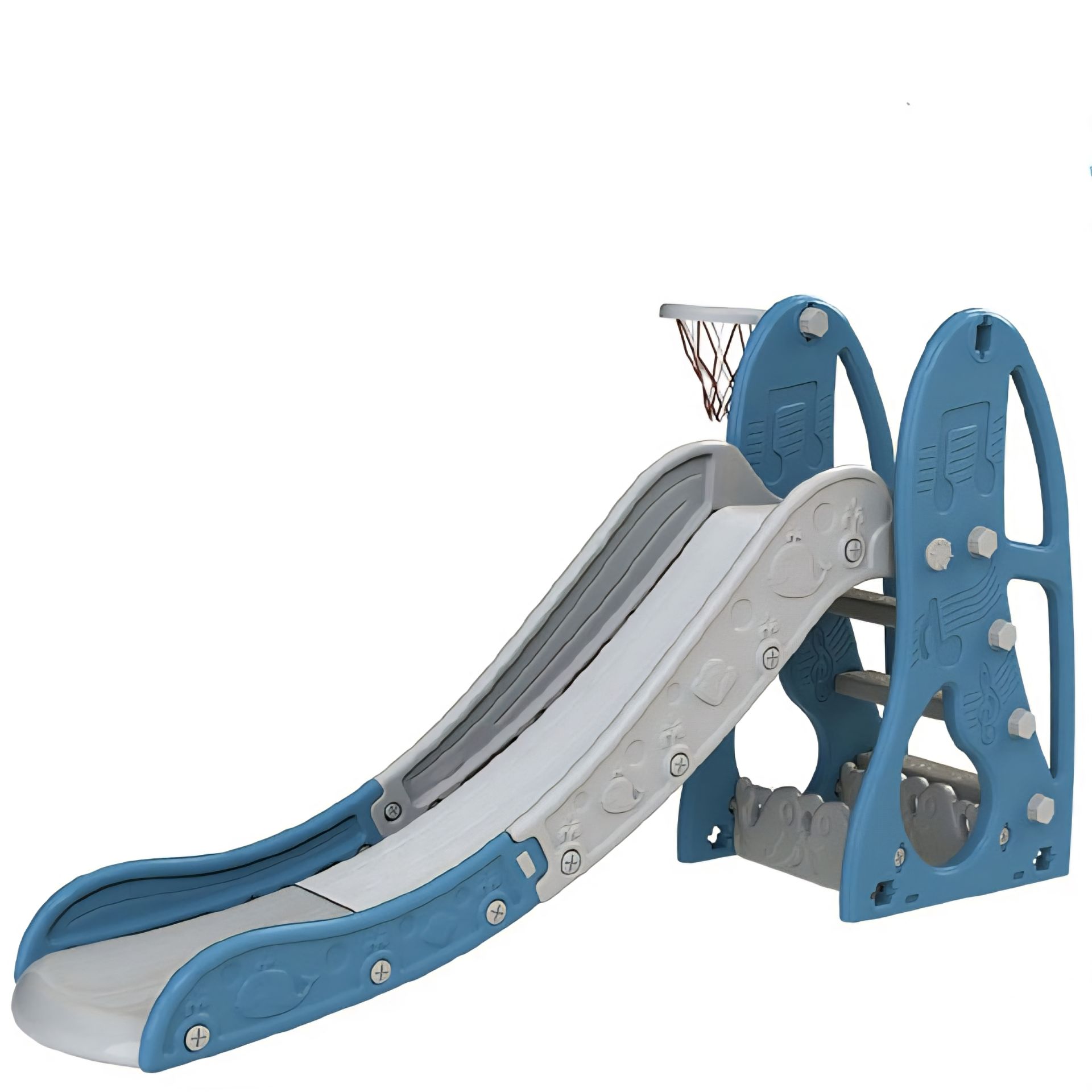 تاب سرسره ملودی شادلین - طراحی آبی طوسی مدرن