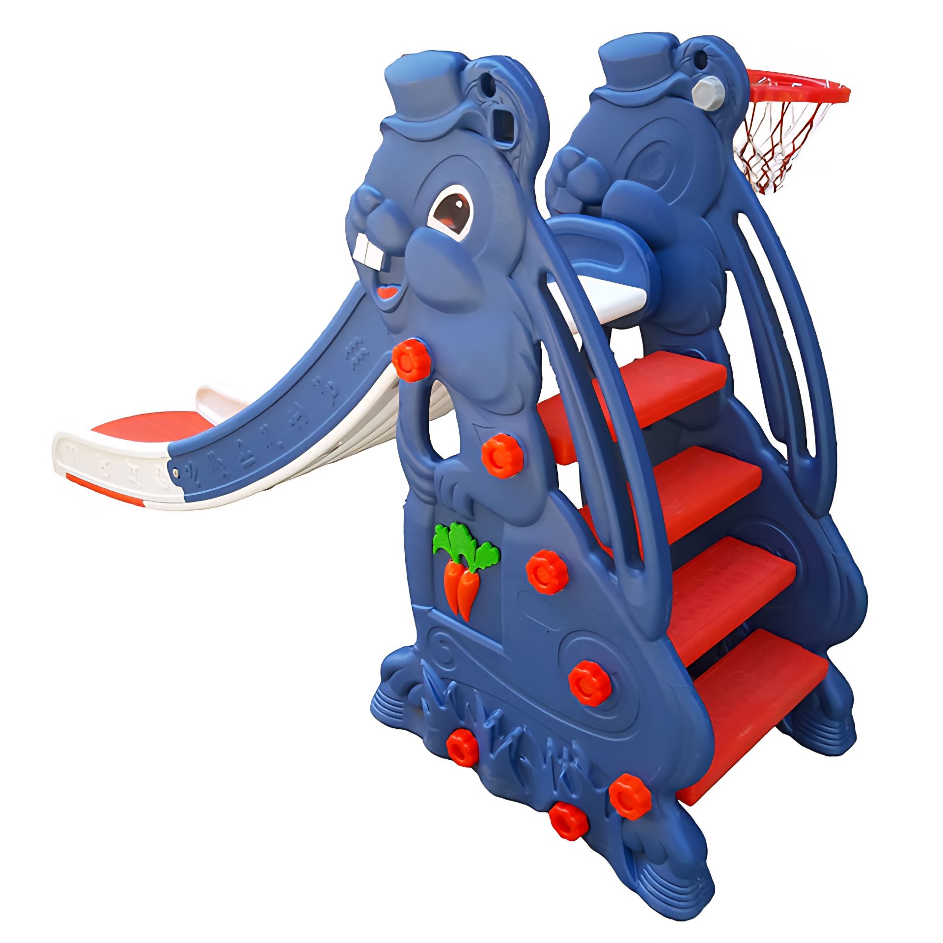 4 پله ایمن سرسره خرگوش - مناسب کودکان خردسال