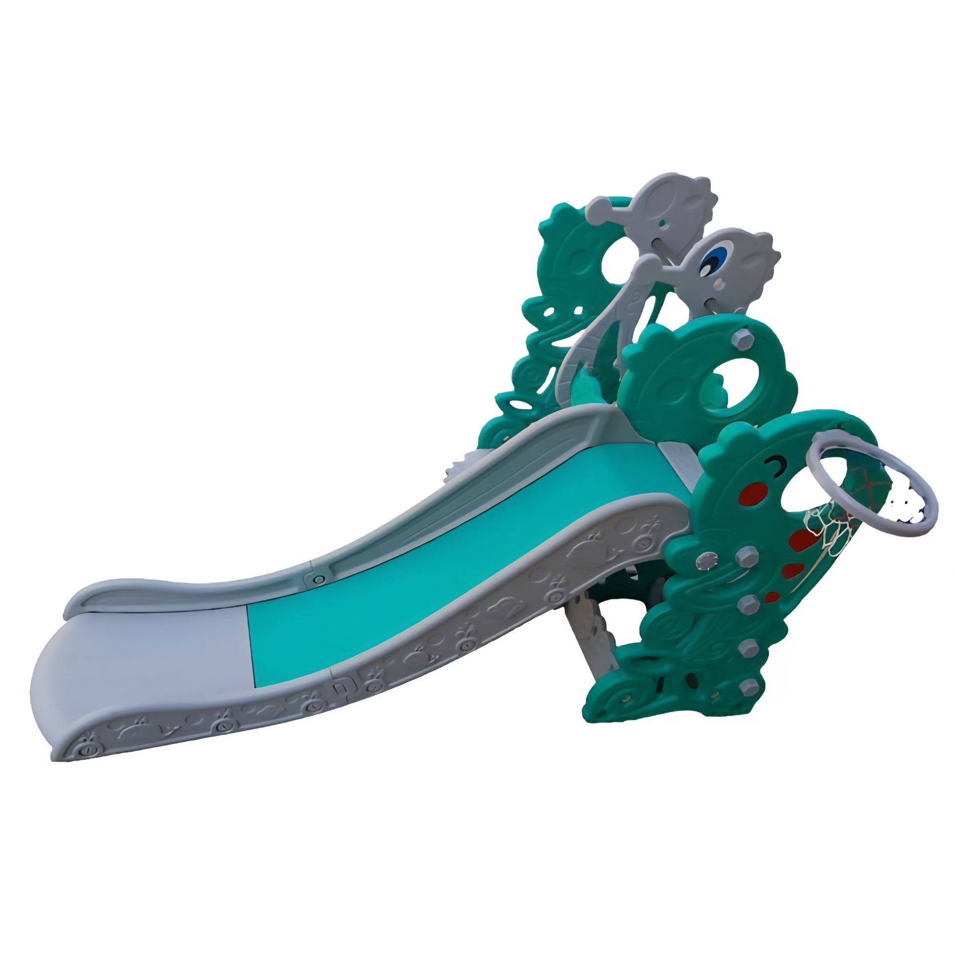 سرسره 4 پله دلفین - لبههای بلند برای ایمنی