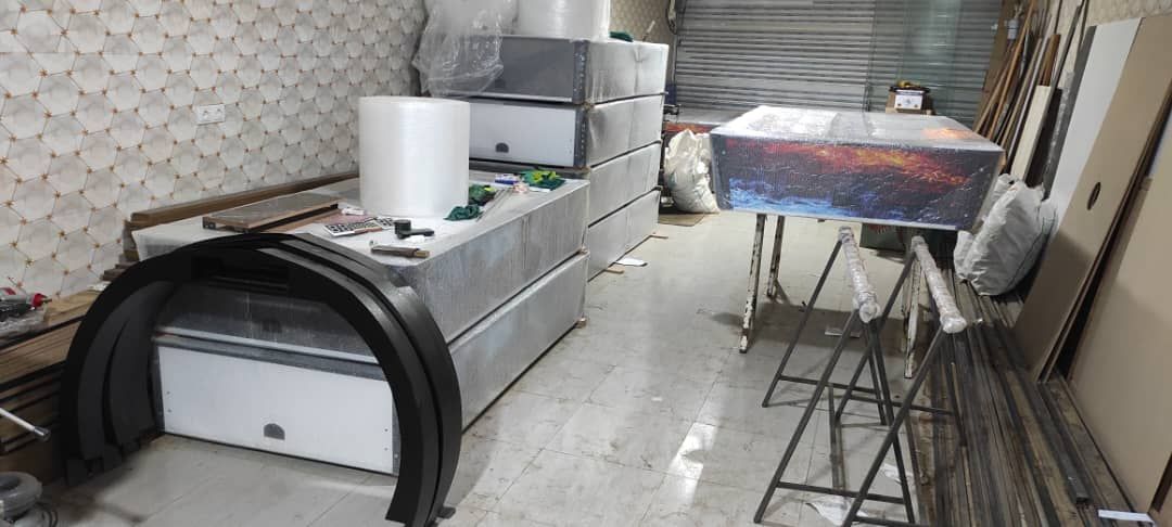 نمایشگر ایستاده دوبل میز ایرهاکی - گلشمار و تایمر