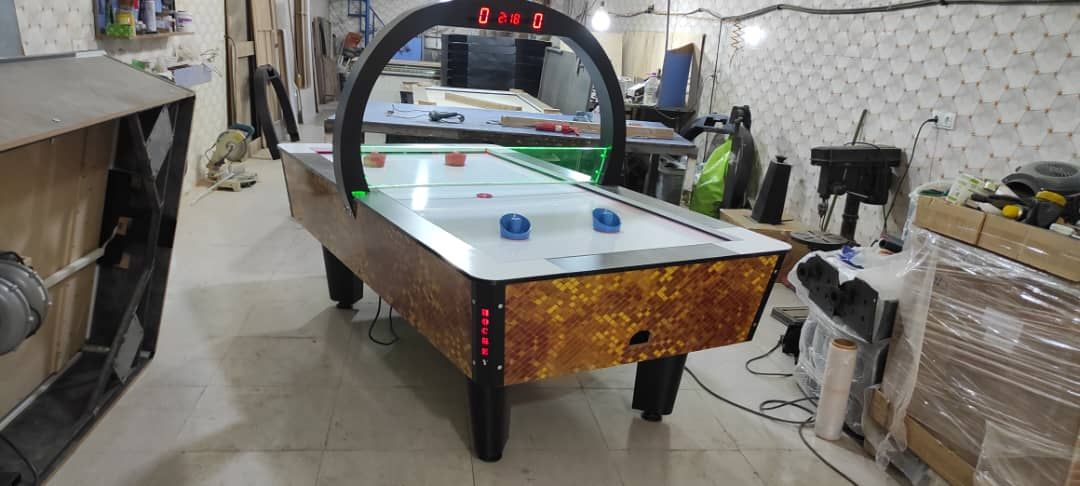 میز ایرهاکی 9 فوت نمایشگر ایستاده | فول آپشن - شادلین