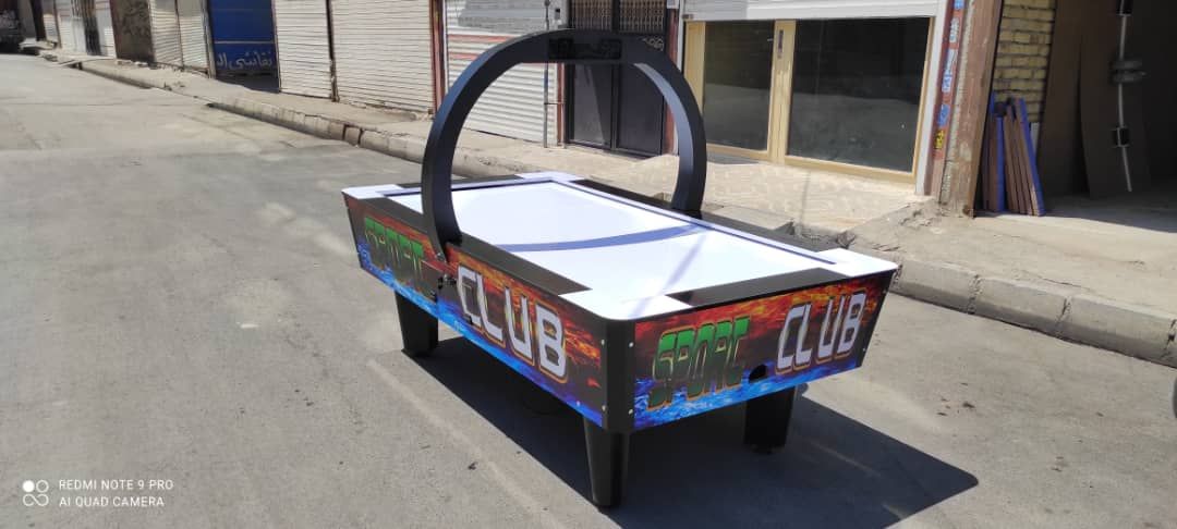 میز ایرهاکی 9 فوت نمایشگر ایستاده | فول آپشن - شادلین