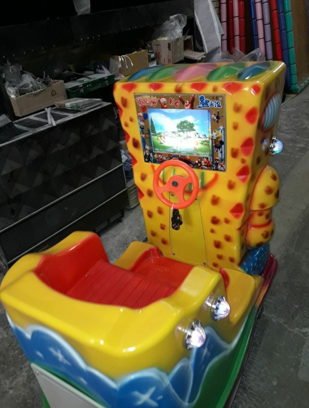 تکان دهنده عروسکی باب اسفنجی-صندلی تکان دهنده