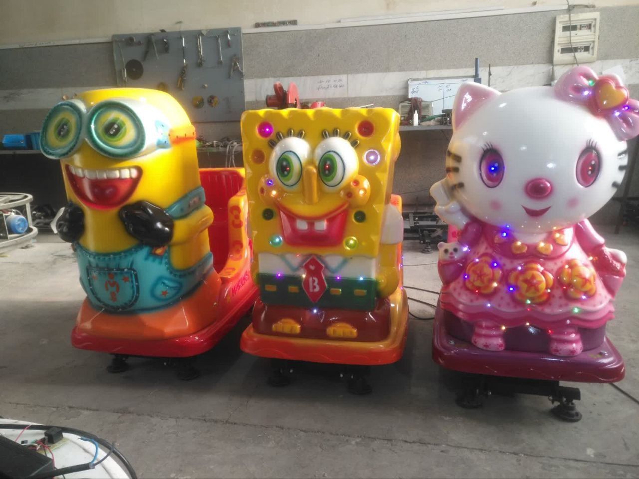 تکاندهنده مینیون - سیستم نورپردازی LED برای سرگرمی کودکان