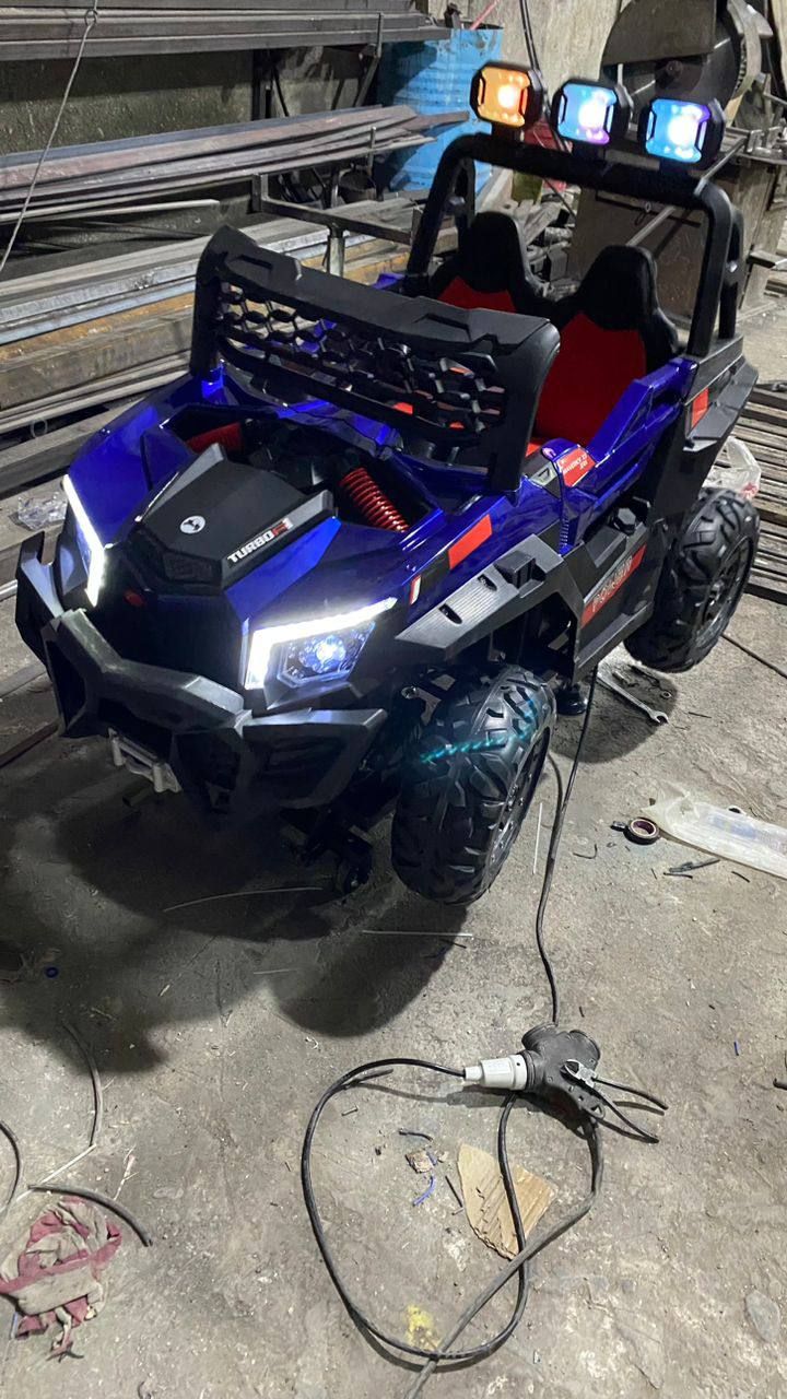 تکان دهنده ماشین آفرود شادلین - دستگاه الاکلنگی موزیکال