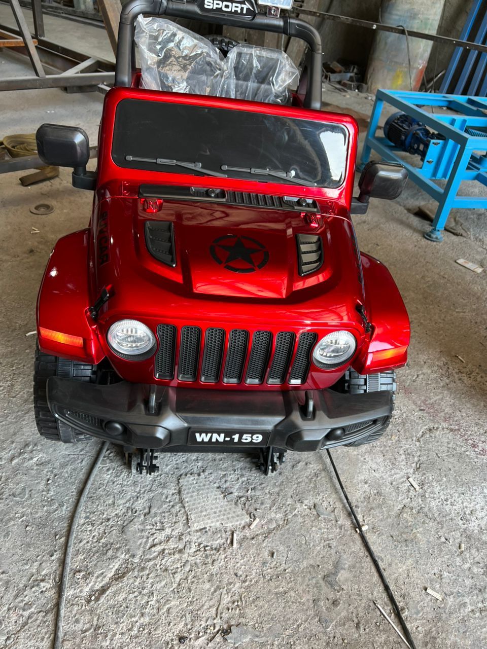 طراحی بدنه ماشین آفرود - شاسی فلزی مقاوم