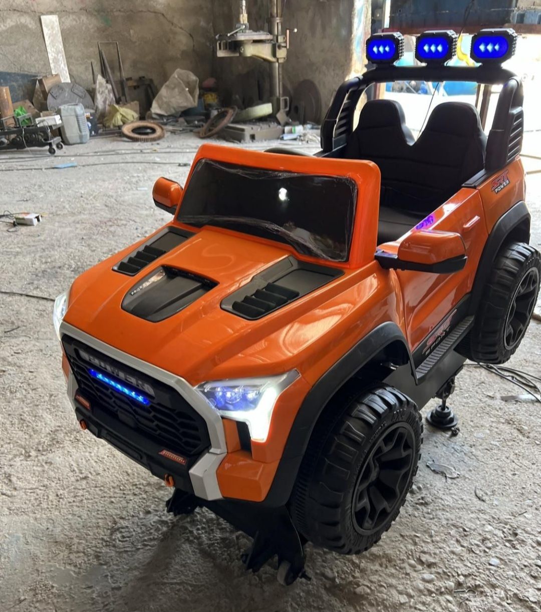 ماشین آفرود الاکلنگی در مهد کودک - محصول شادلین