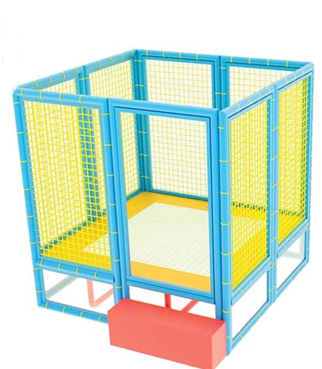 ترامپولین یک تخته شادلین - مدل خانه کودک با پروفیل 40×40