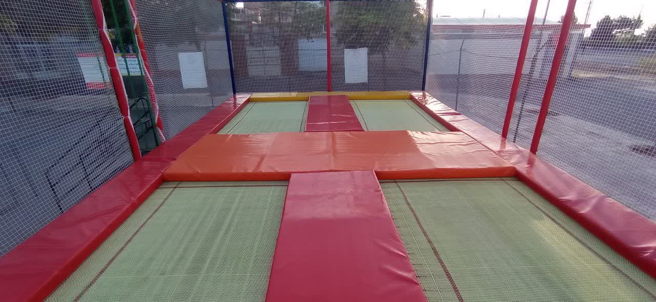 ترامپولین چهارتخته شادلین - ویژه شهربازی