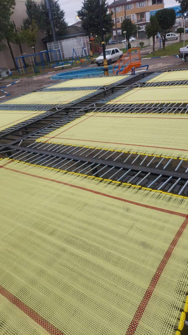 تور کف نخ ابریشم ترک بافت اصفهان - کیفیت برتر