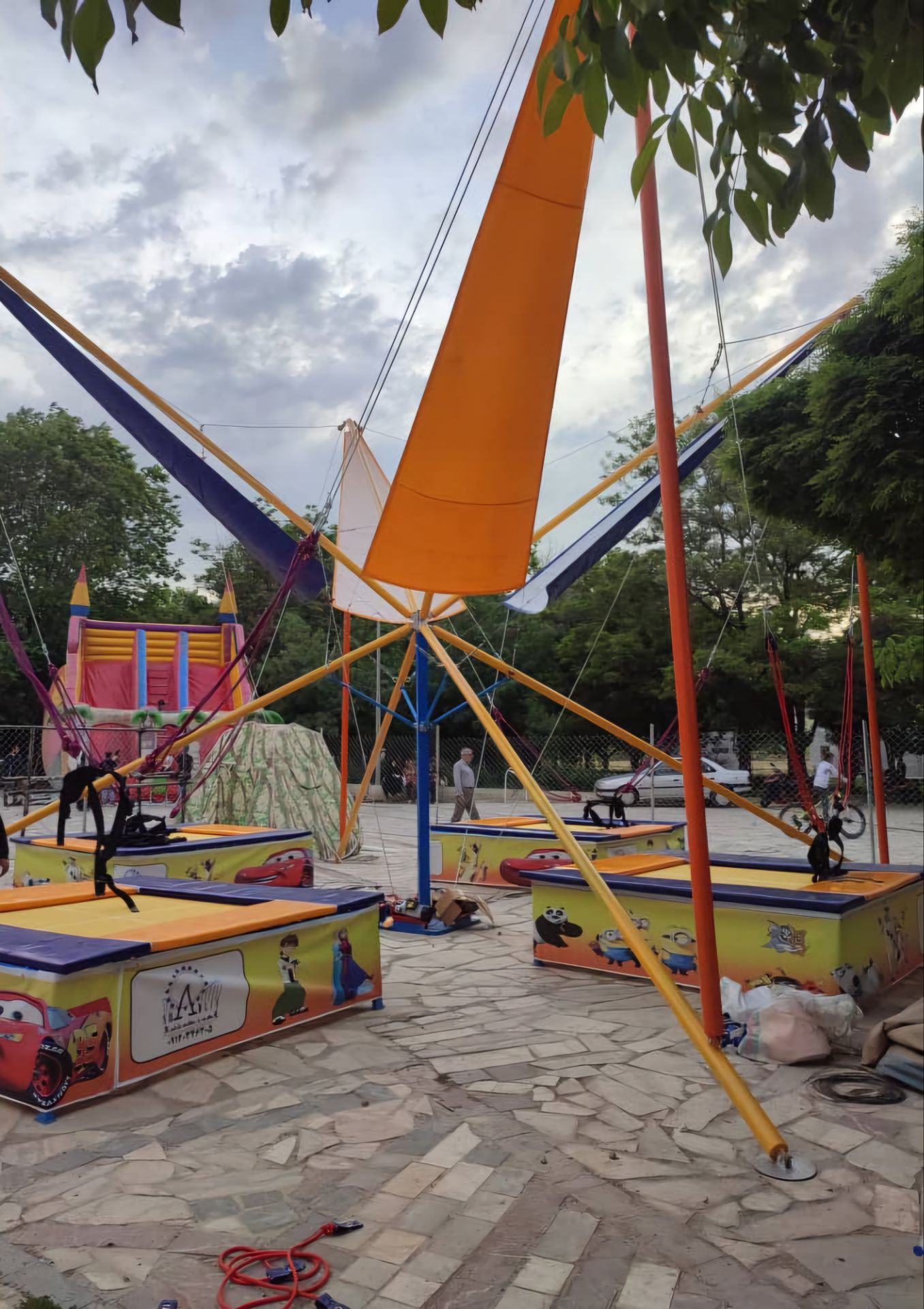 یوروبانجی ۴تخته مربع شادلین - ویژه شهربازی