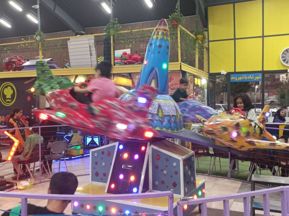 آکروجت 4 نفره کودک شادلین - طرح ارتشی