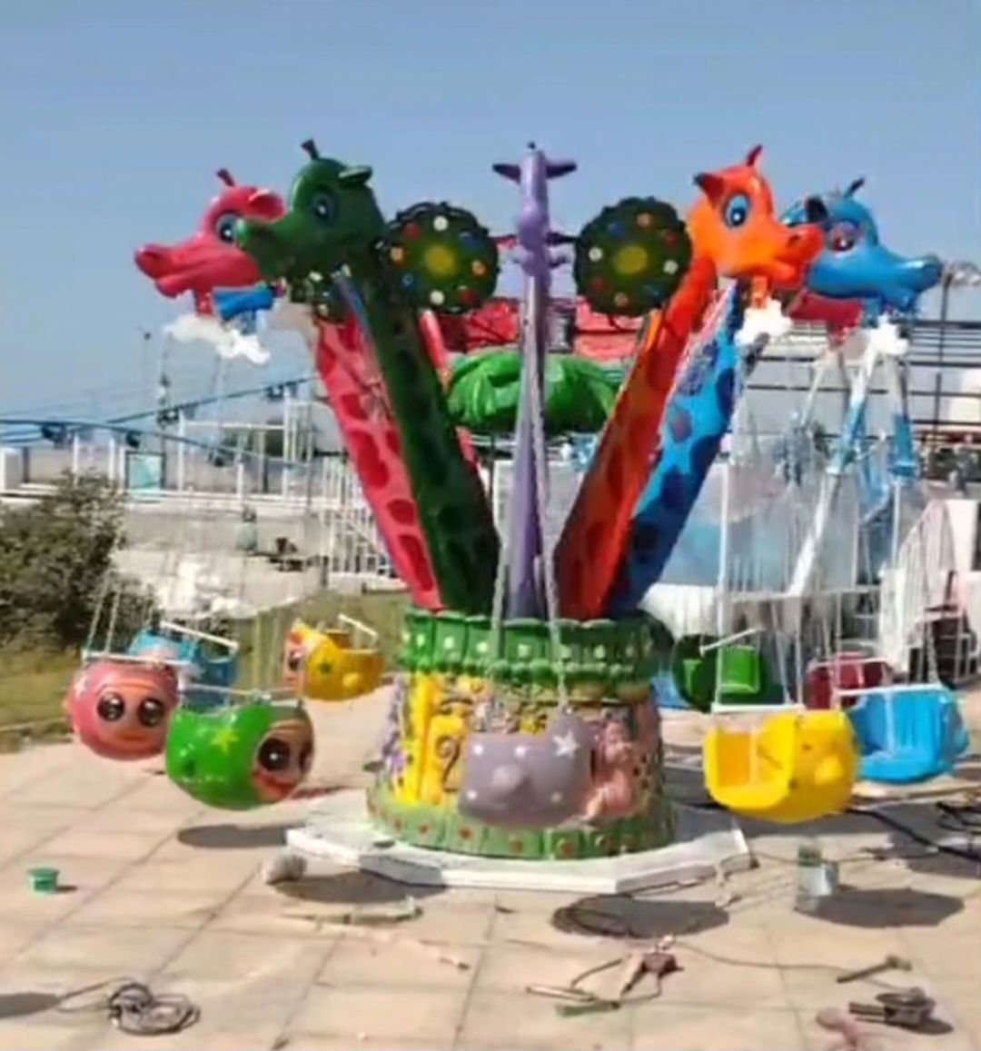 تاب زنجیری زرافه کودک شادلین - ظرفیت 10 نفره