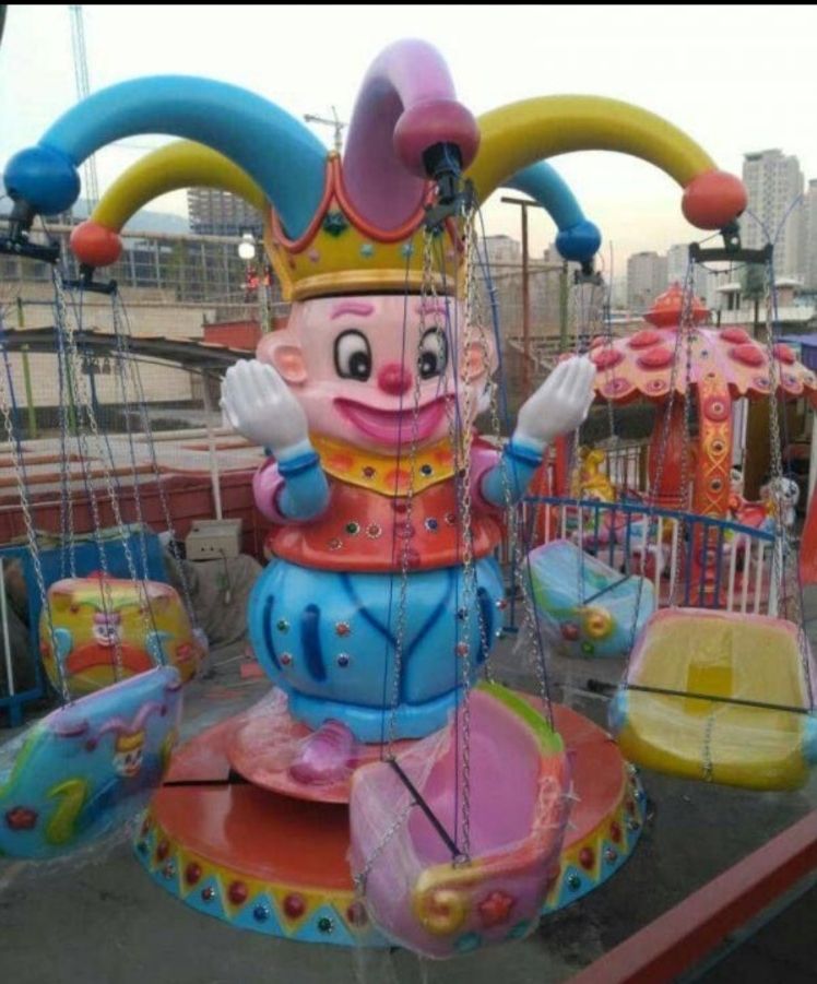 سیستم نورپردازی تاب دلقک - محیط شاد و رنگارنگ