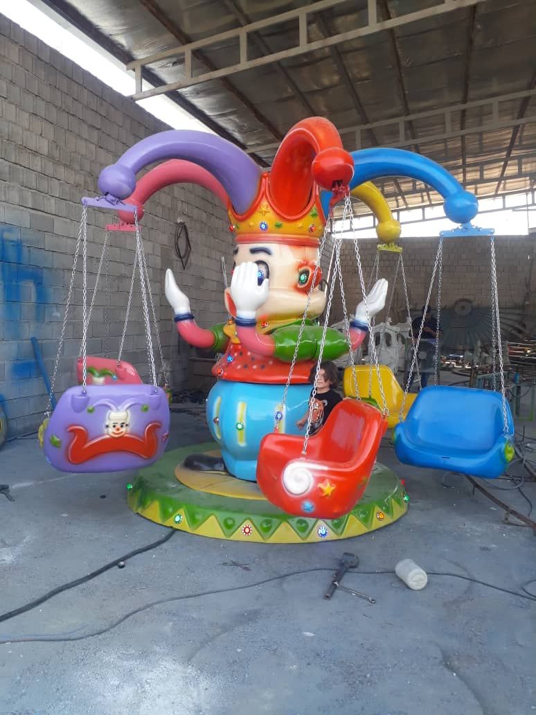 تاب زنجیری دلقک 12 نفره شادلین - طرح دلقک