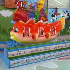 کشتی صبا 6 نفره کودک - طرح ماهی و دلفین