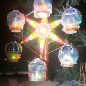 چرخ و فلک کودک آفتاب مهتاب - 6 کابین رنگارنگ