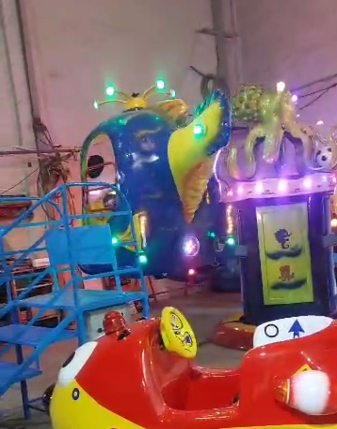 سیستم نورپردازی هلی کوپتر کودک شادلین