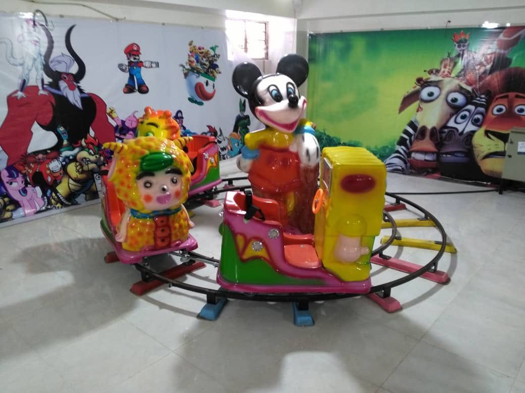 قطار عروسکی 4 نفره شادلین با چهار طرح مختلف