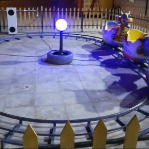 قطار اژدها 4 نفره شادلین - طراحی فانتزی