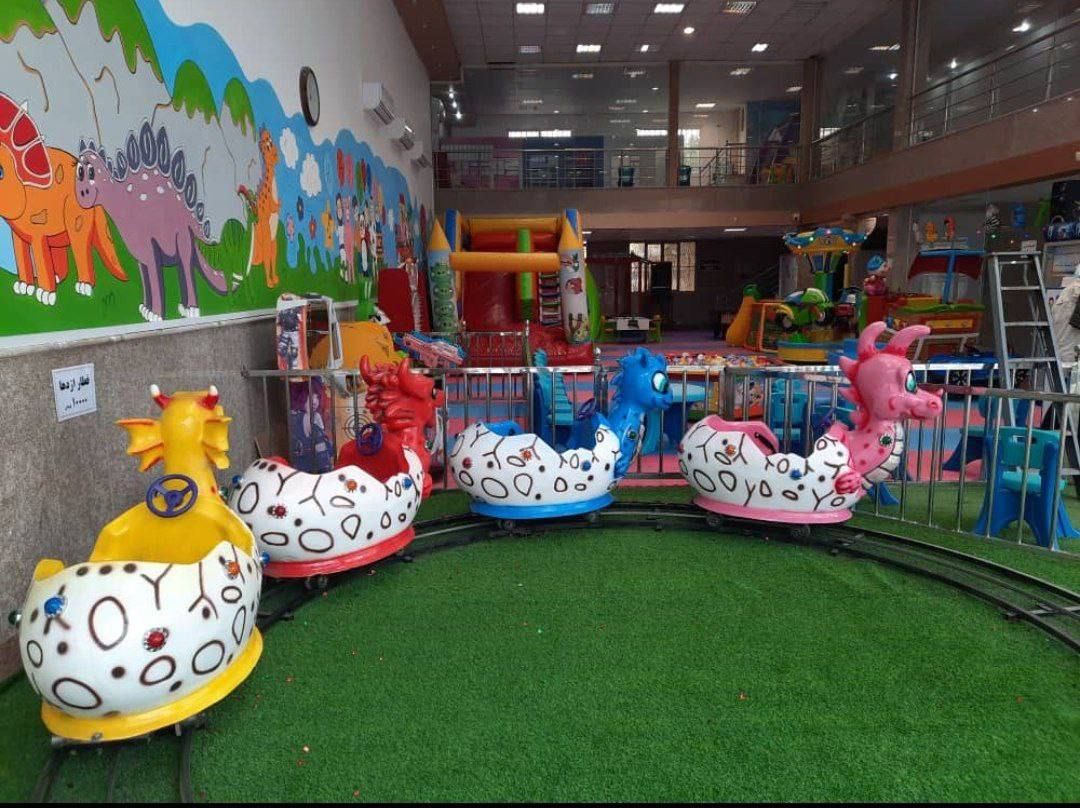 قطار اژدها 4 نفره | قطار عروسکی کودک - شادلین