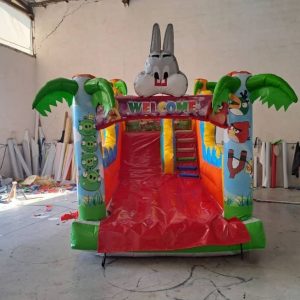 سرسره بادی طرح نخل خرگوش - ارتفاع ۲.۸ متر