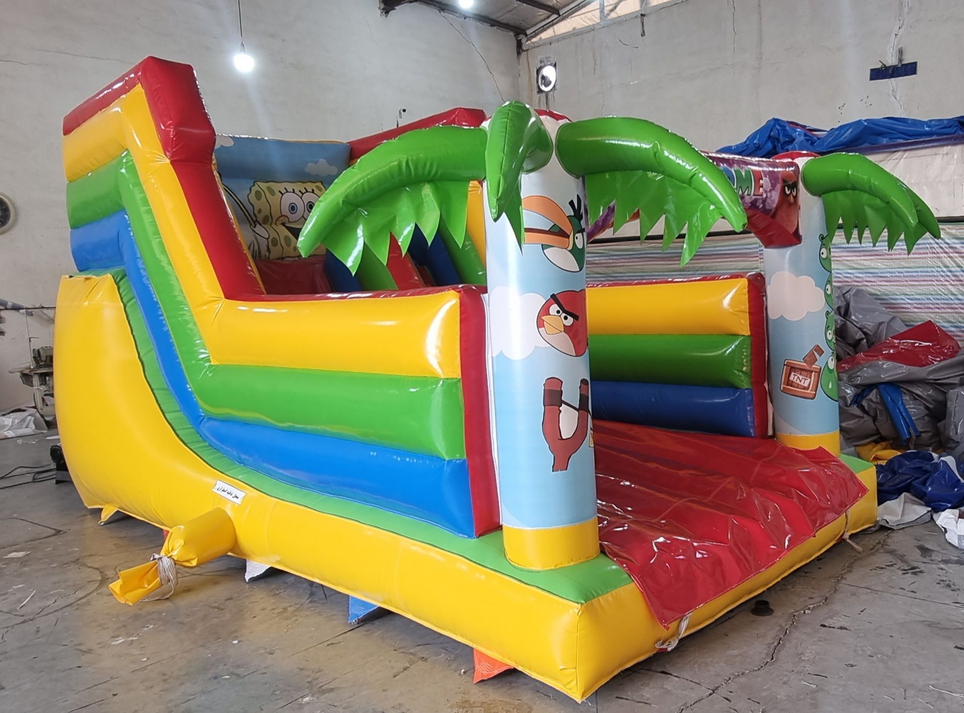 سرسره بادی خانه کودک - ارتفاع 2.8 متر