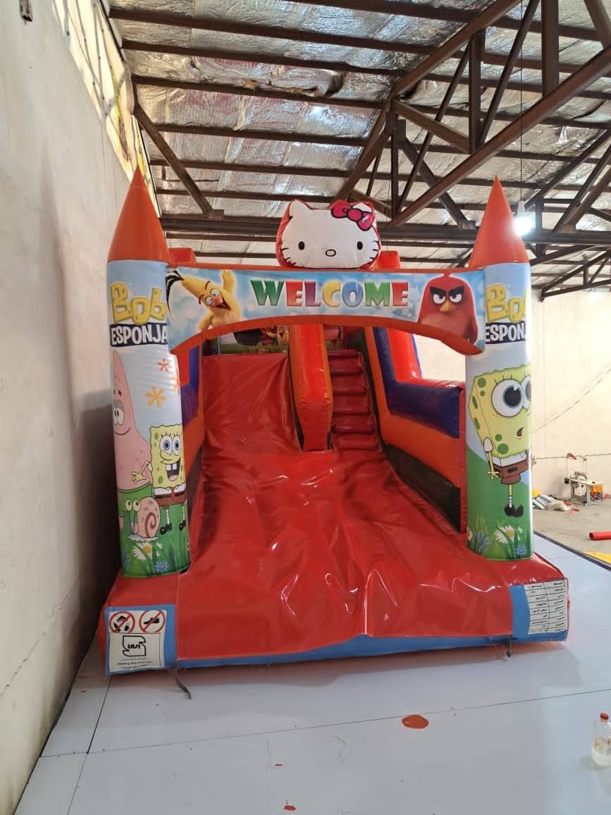 سرسره بادی آموزشی برای خانه کودک