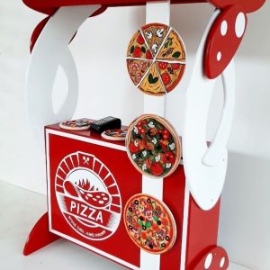 تنور پیتزا چوبی شهر مشاغل کودک شادلین