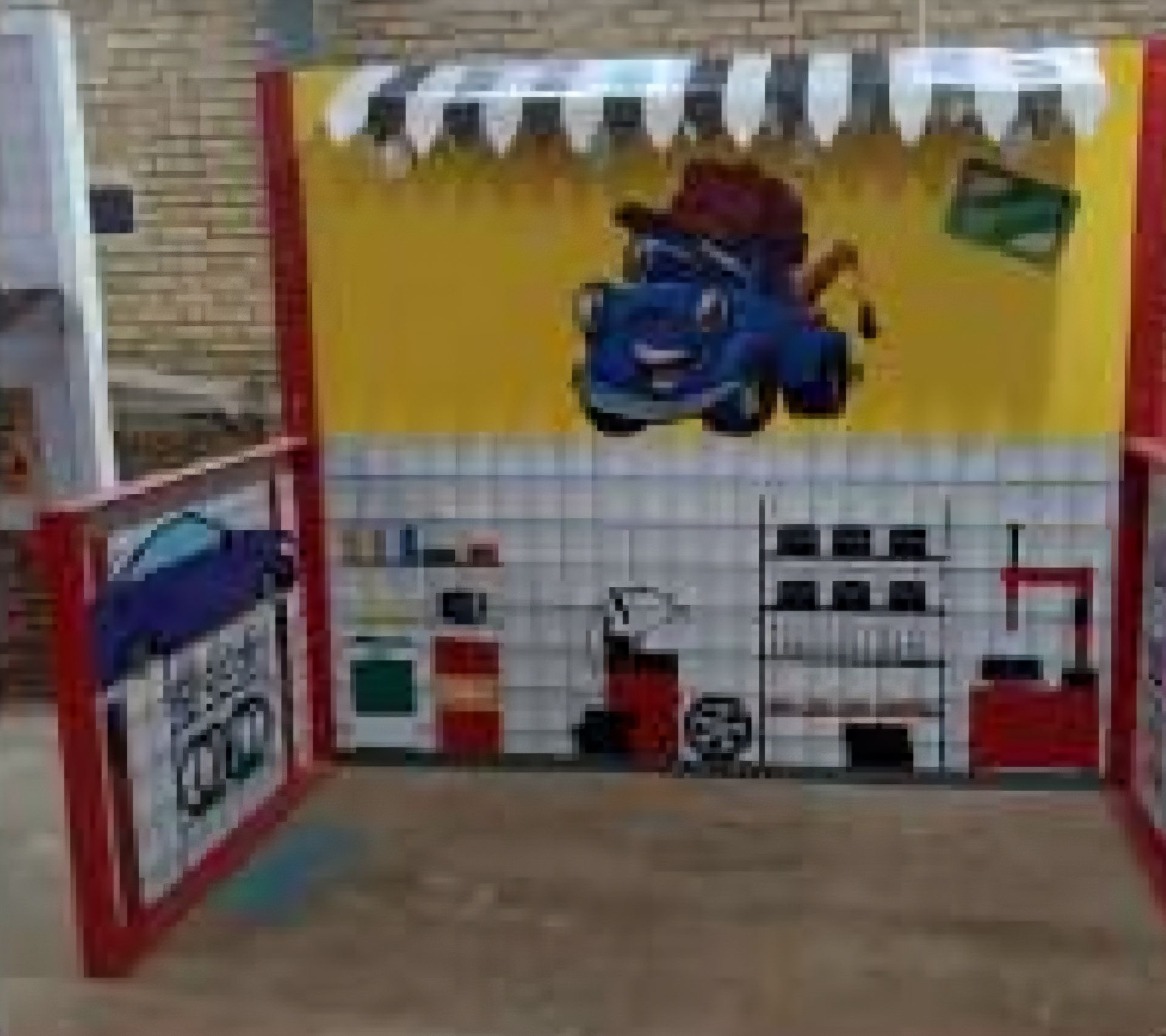 استند مشاغل تعمیرگاه ماتر شادلین - ابعاد ۱۸۰×۱۲۰×۱۸۰