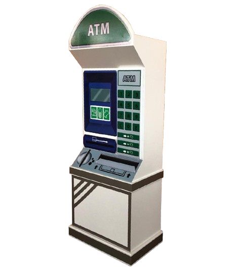دستگاه ATM کودک شادلین - ابعاد ۴۵×۳۰×۱۲۰