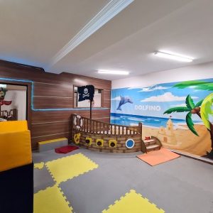 کشتی شن کنج ۳ متری کودک شادلین - طراحی بهینه برای فضای کنج