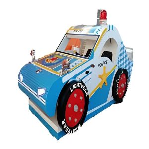 ماشین پلیس چوبی کودک ساحل شادلین - طراحی ایمن برای کودکان ۲ سال به بالا