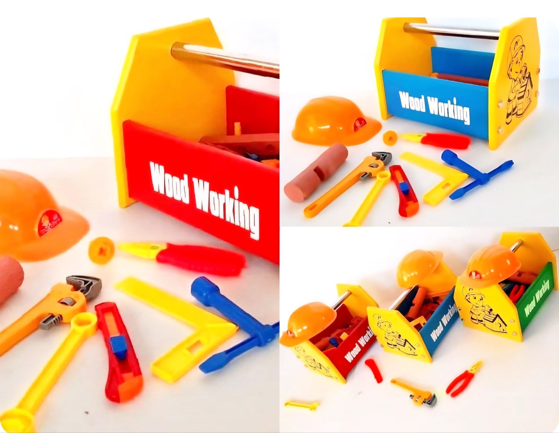 جعبه ابزار کودک شادلین با ابعاد ۳۰×40×30 سانتیمتر