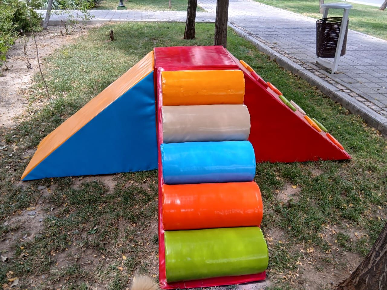 سازه فومی سفارشی با سه فعالیت ورزشی برای مهدکودک