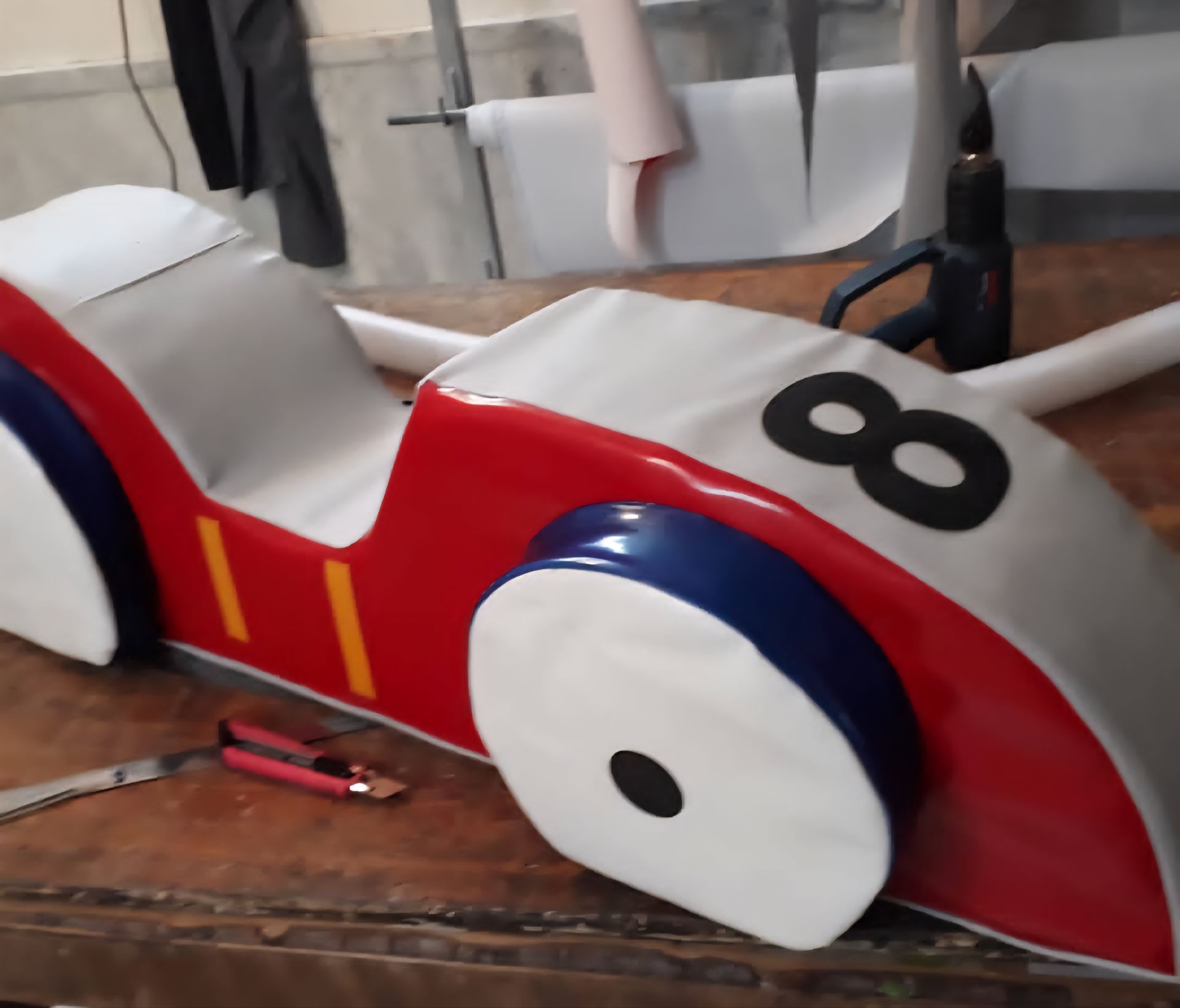 ماشین فومی تعادلی برای خانه بازی و مهدکودک