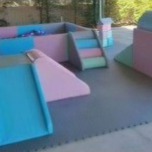 ست فومی پاستیلی صنم | ابعاد ۴۰۰×۵۰۰ | استخر + ست چهارطرفه | شادلین