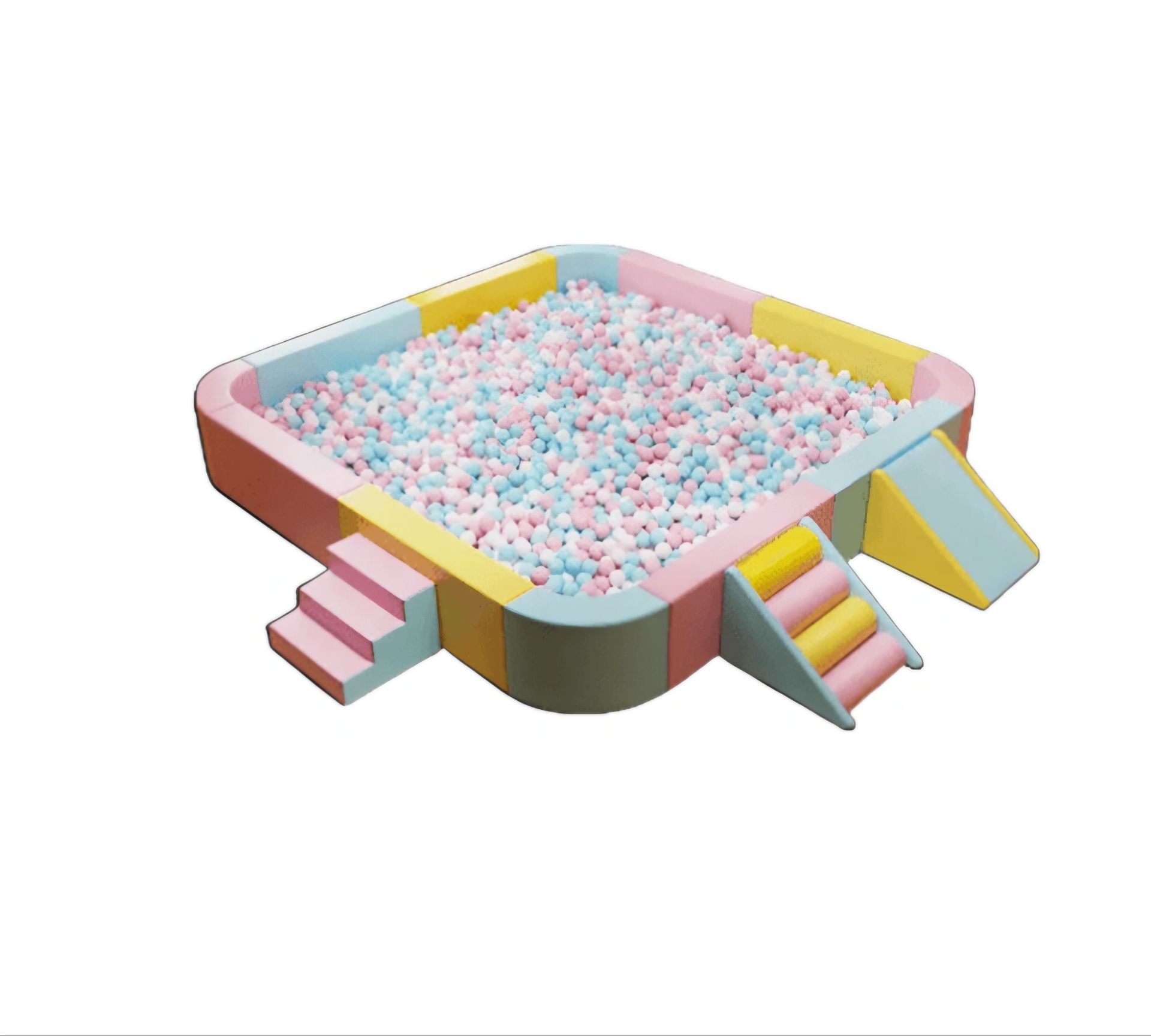 ست استخر توپ فومی جولی شادلین - ۱۵ قطعه پاستیلی