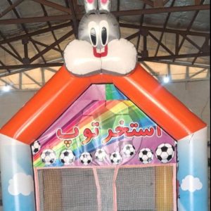 استخر توپ بادی خرگوش شادلین ابعاد ۳×۵ متر