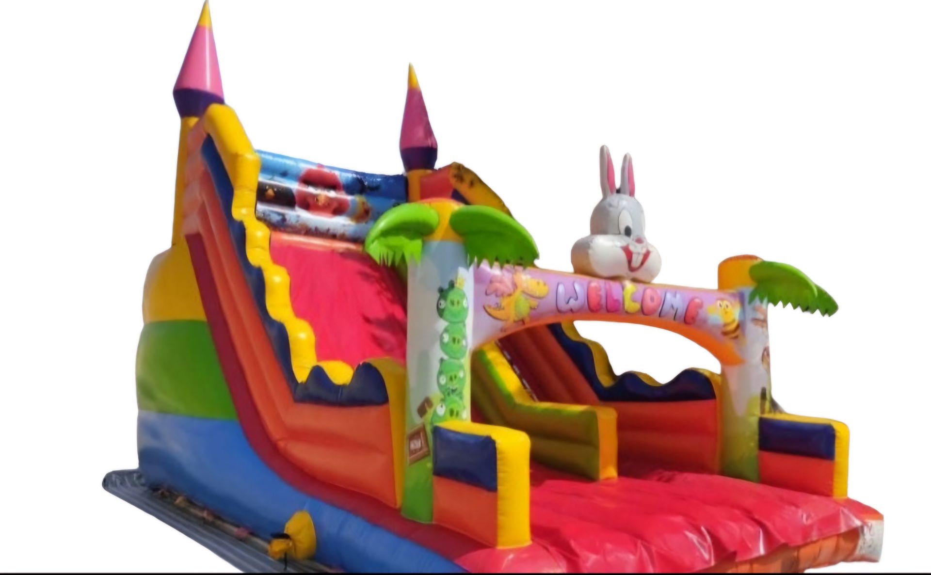 وسیله بازی بادی با سکو ۳.۴۰ متر - مناسب شهربازی