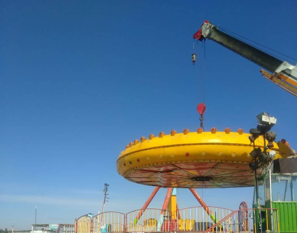 سفینه 40نفره شهربازی - نصب سفینه 70نفره